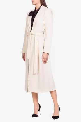 Acob a Porter Manteau en laine avec cordon