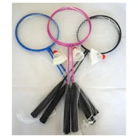 Badminton 2 raquettes + 1 volant 60 cm - Plein air   pas cher