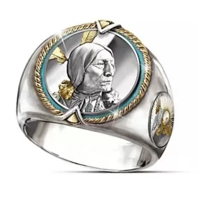 Bague Vintage  Indienne Homme