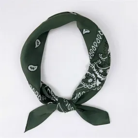 Bandana Hippie Vert Kaki