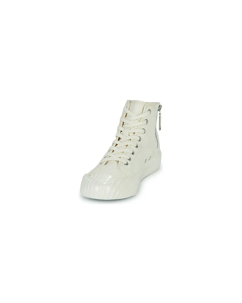 Baskets montantes femmes Kenzo KENZOSCHOOL HIGH TOP SNEAKERS Blanc