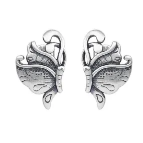 Boucles Steampunk  Papillons d' Argent