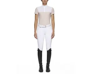 Cavalleria Toscana - Polos - Polo Manches Courtes Femme POD246 Rose poudré