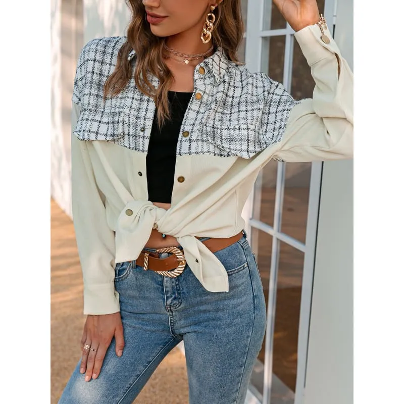 Chemise 3/4 femme chic
