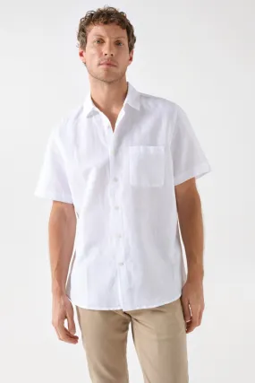 CHEMISE AVEC MÉLANGE DE LIN