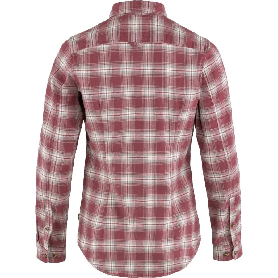 Chemise Femme Övik Flannel 410-021/Mesa Purple-Fog FJÄLLRÄVEN