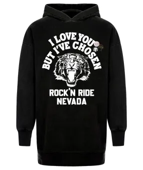 Dress hoodie foster night/white NEVADA