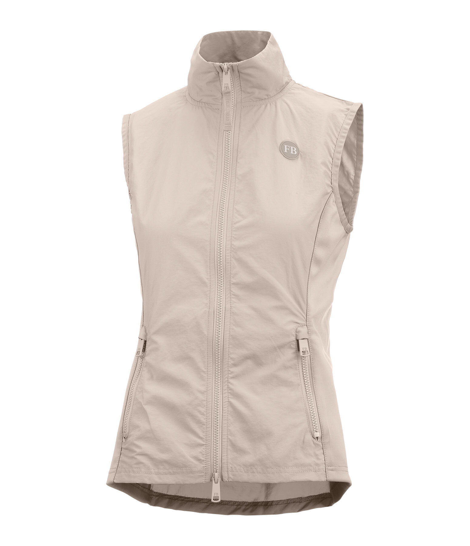 Gilet d'équitation bi-matière  Pamela