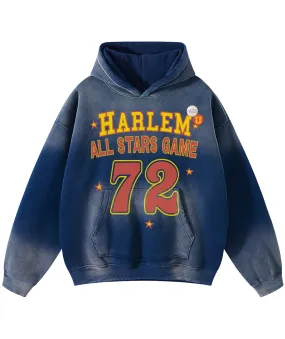 Hoodie skyler vintage blue HARLEM