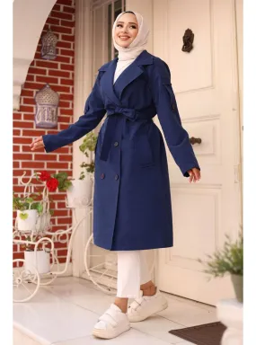 Indigo - Trench Coat