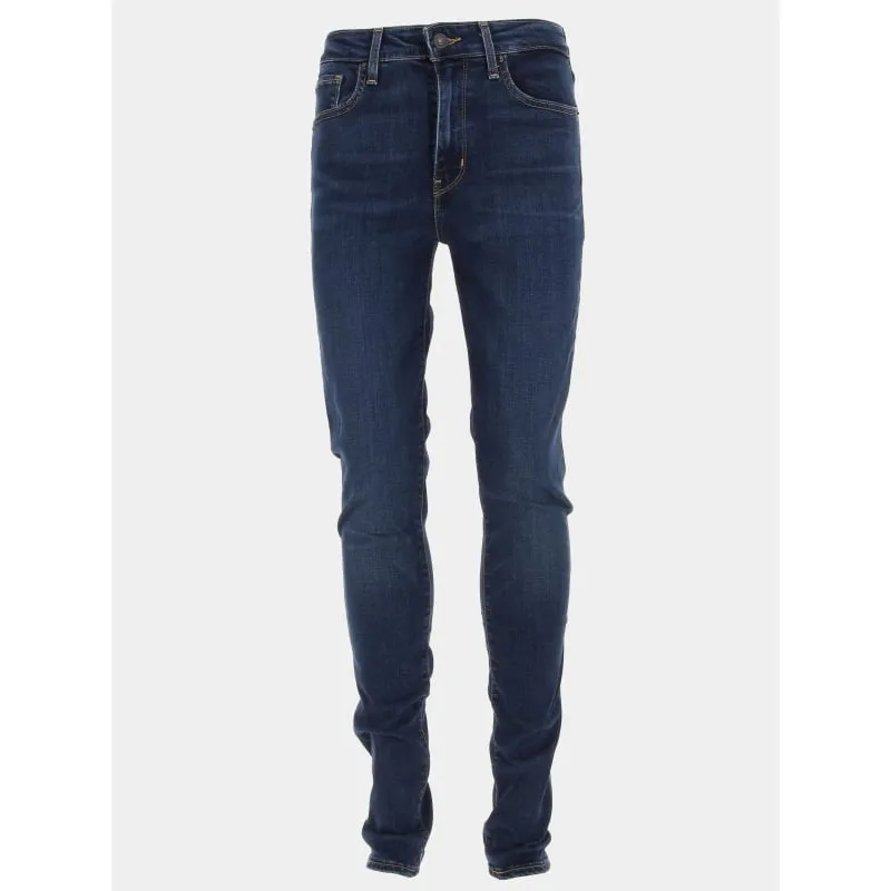 Jean skinny crop secret push in bleu femme - Salsa | wimod