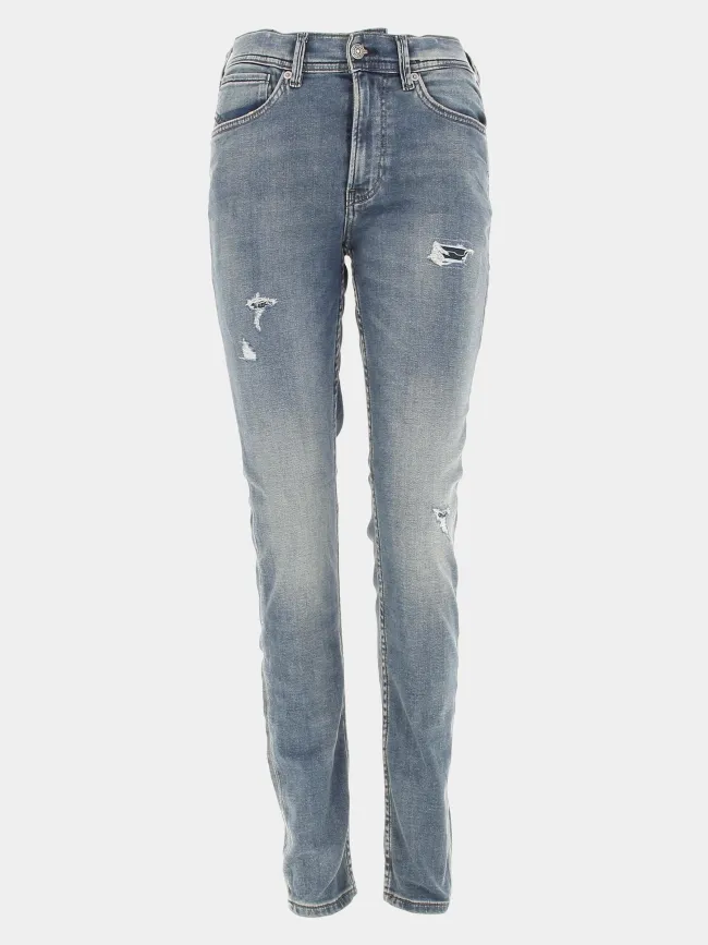 Jean skinny kurt destroy bleu fille - Teddy Smith | wimod