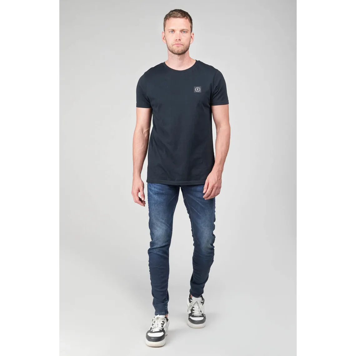 Jean Slim - Bleu en coton Le Temps des Cerises - Jean Homme sur MenCorner