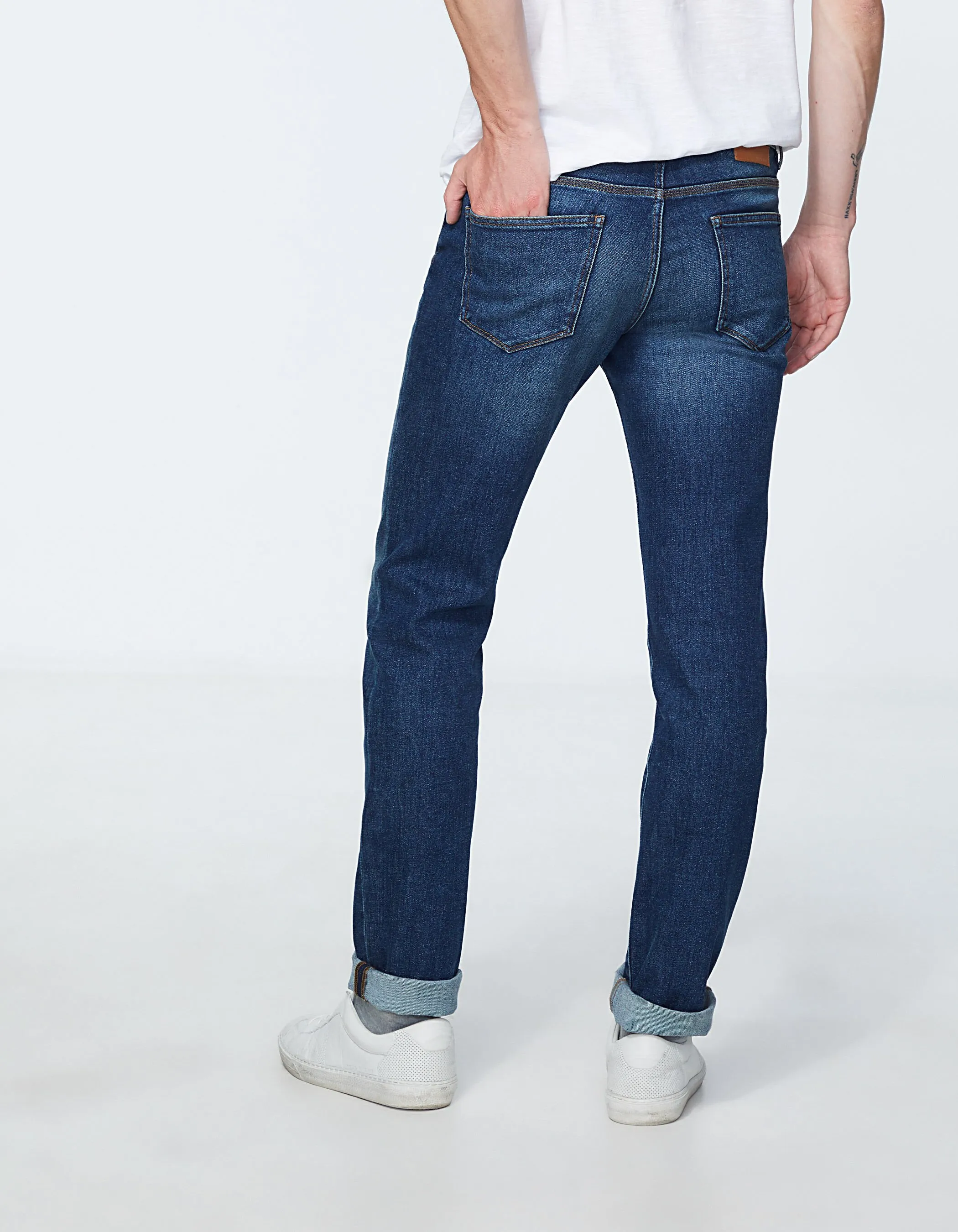 Jean SLIM cobalt Bronx Homme
