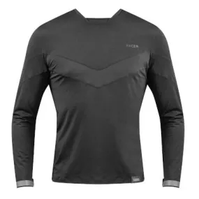 Maillot noir manches longues pour cycliste Racer The Citizen