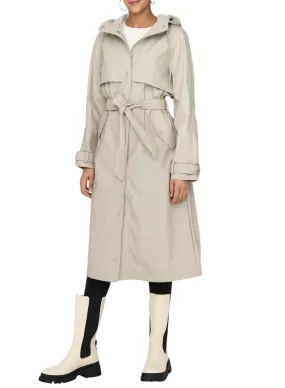 Manteau Only Rene Gris pour femme.