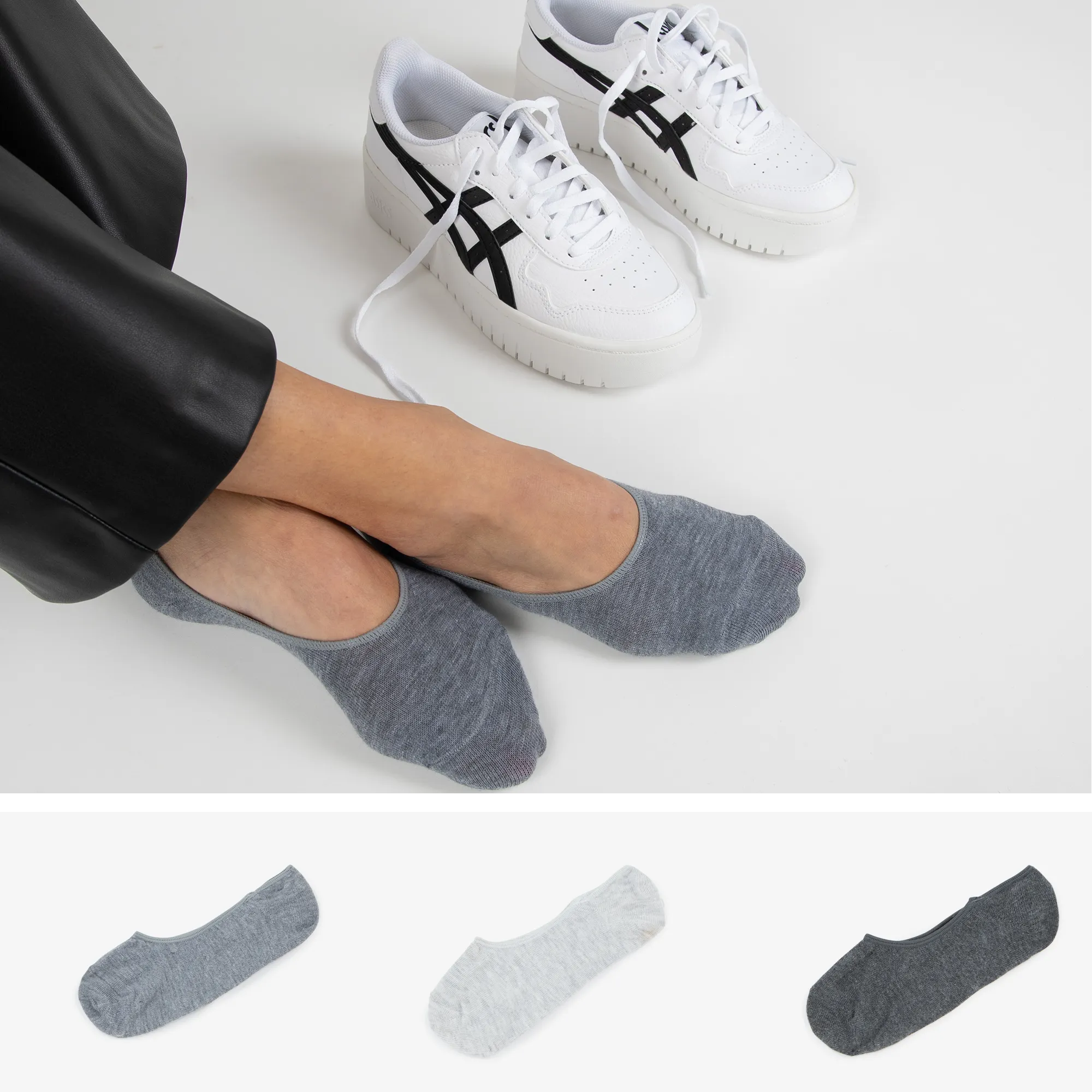 PACK CHAUSSETTES FOOTIES COURIR X3