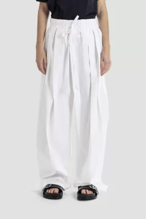 Pantalon large en coton