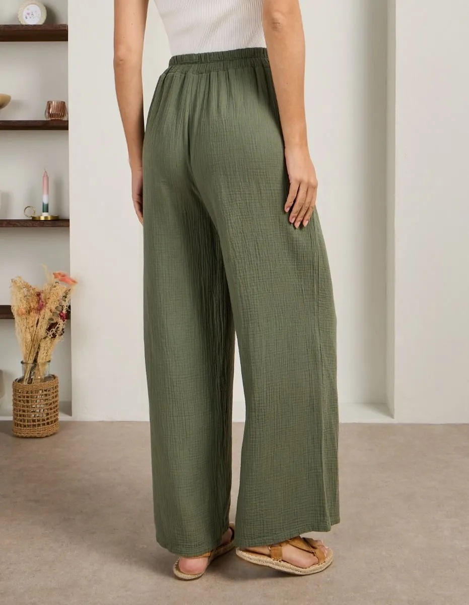Pantalon Maeve Kaki