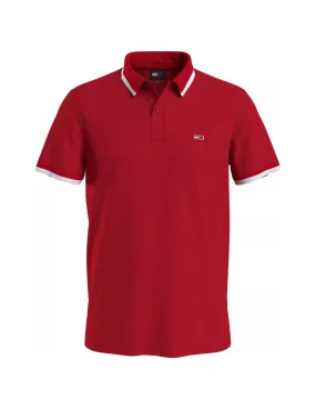 Polo Tommy Jeans Ref 61918 XNL Rouge
