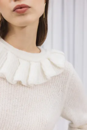 Pull Emboir écru