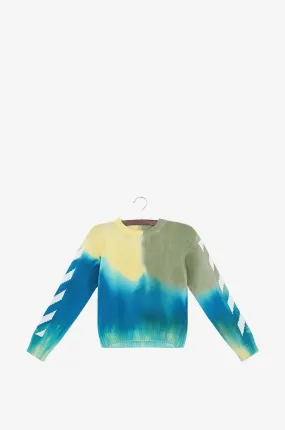 Pull en coton garçon Tie Dye