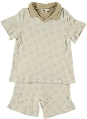 Pyjama garçon Voyageur beige - Risu Risu