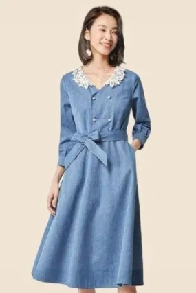 Robe boheme chic habille