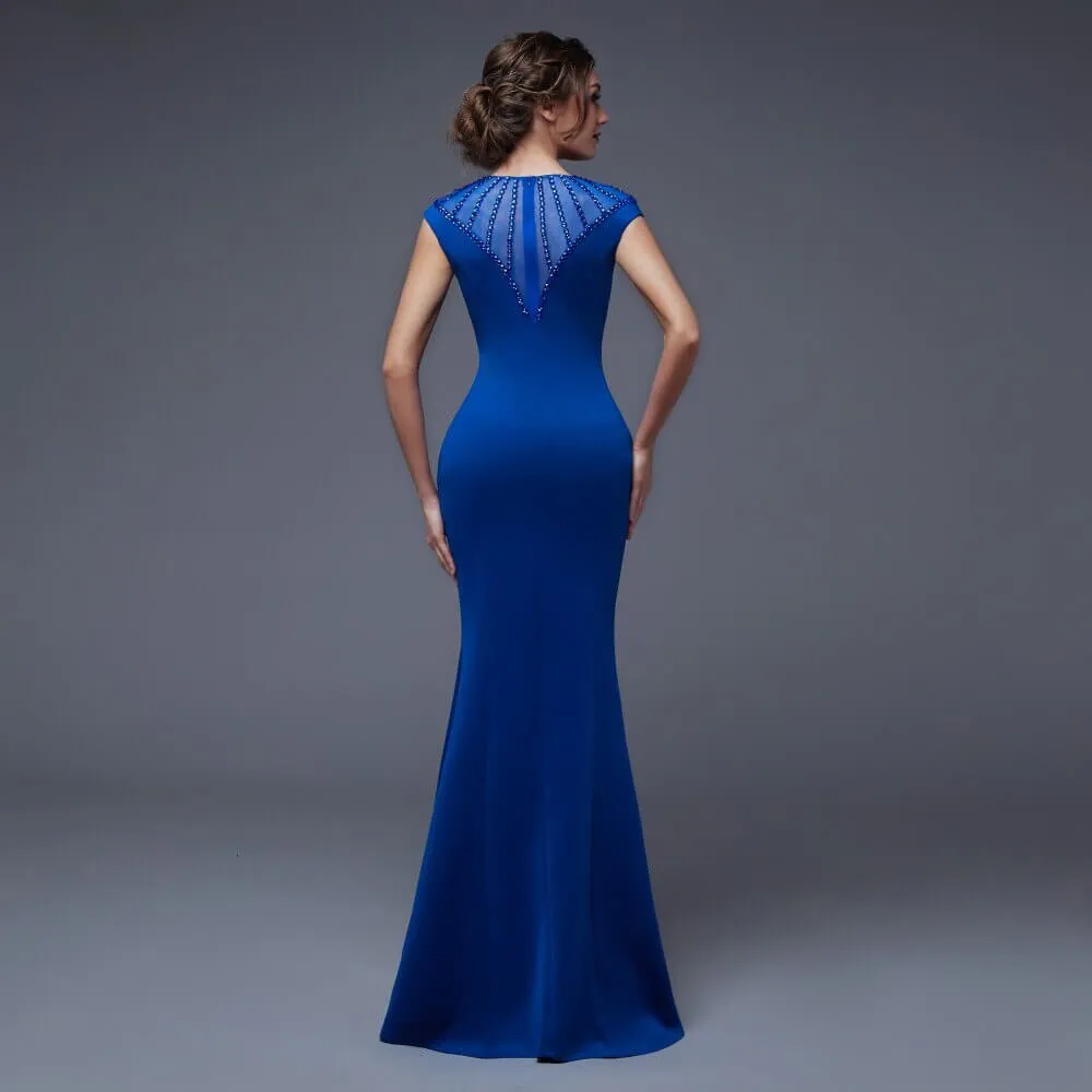 Robe de Bal Bleu Roi