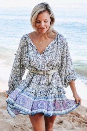 Robe longue hippie hiver