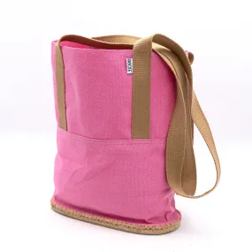 Sac espadrille Rose