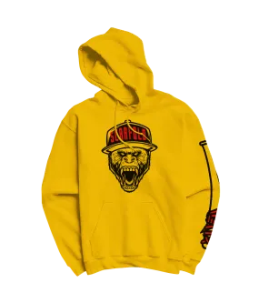 SCARFOLD - GORILLA Yellow Hoodie