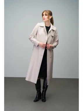 Stone Color - Trench Coat