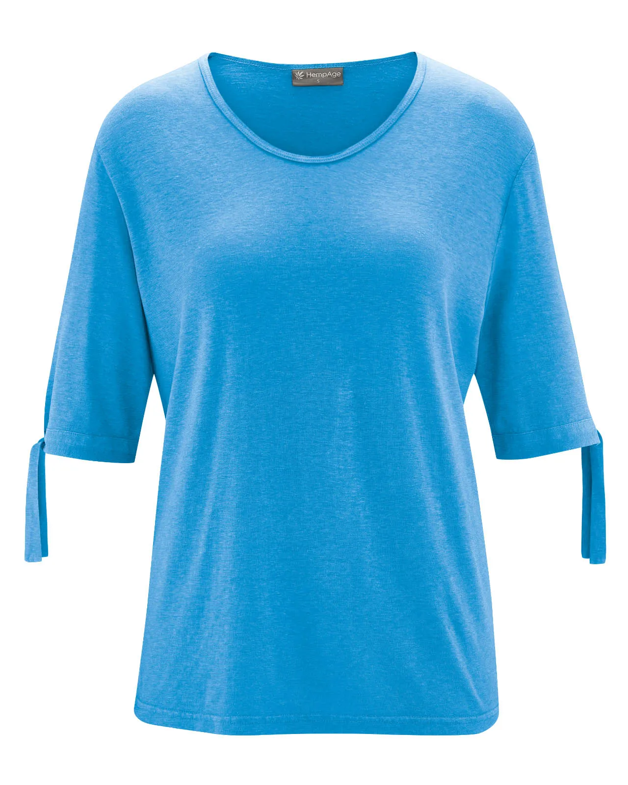 T-shirt mi-manches femme "894" - chanvre et coton bio