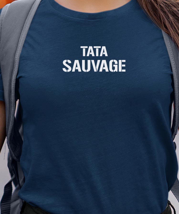 T-Shirt Tata sauvage Pour femme
