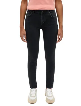 Tall Mustang Jeans Shelby Skinny L34 & L36 pouce, denim noir