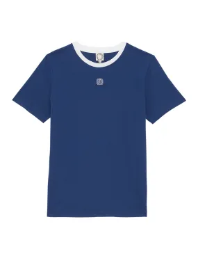 Tee Shirt Paul coton bio bleu