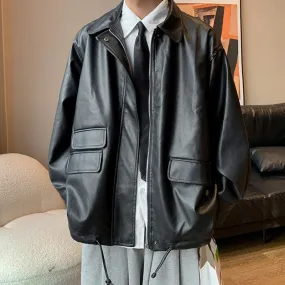 Veste Cuir Homme Vintage