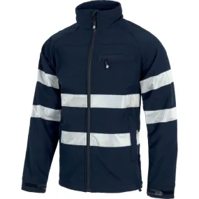 Veste softshell marine